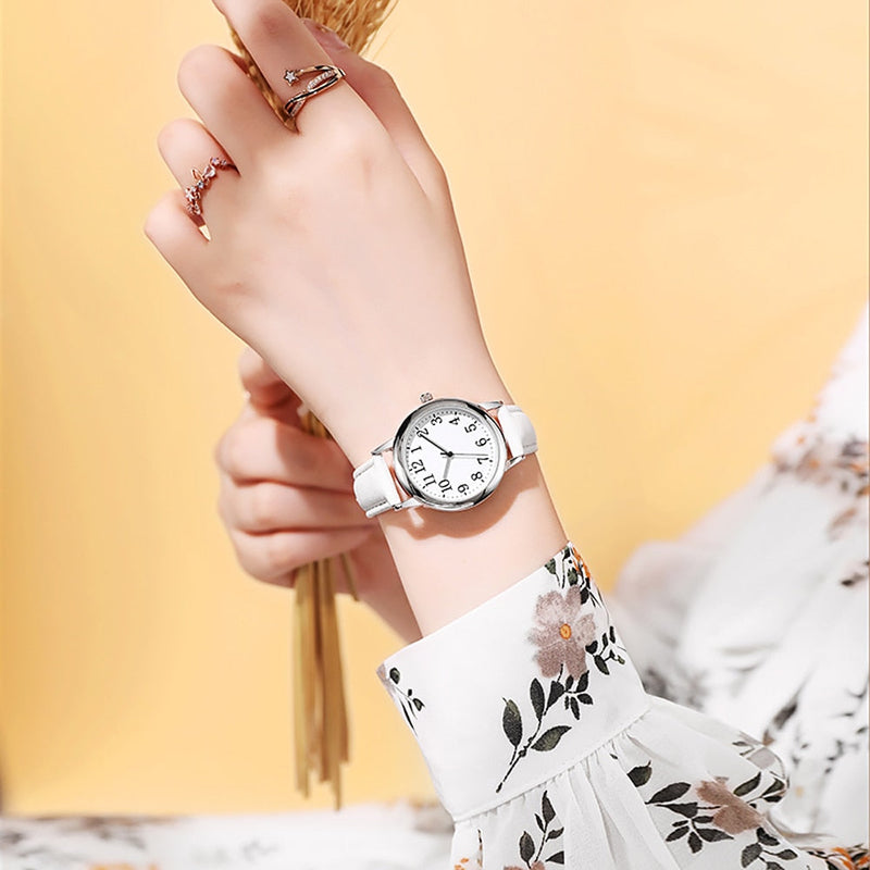 Mstiang Casual Leather Women's Watches