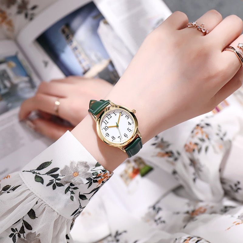 Mstiang Casual Leather Women's Watches