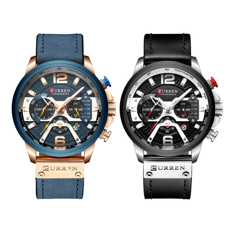 Curren Men's Leather Watches