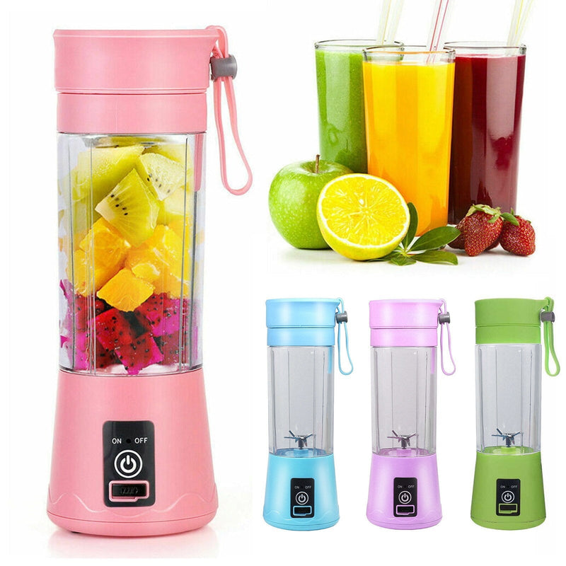 Mini Portable Blender 6 Blades Rechargeable