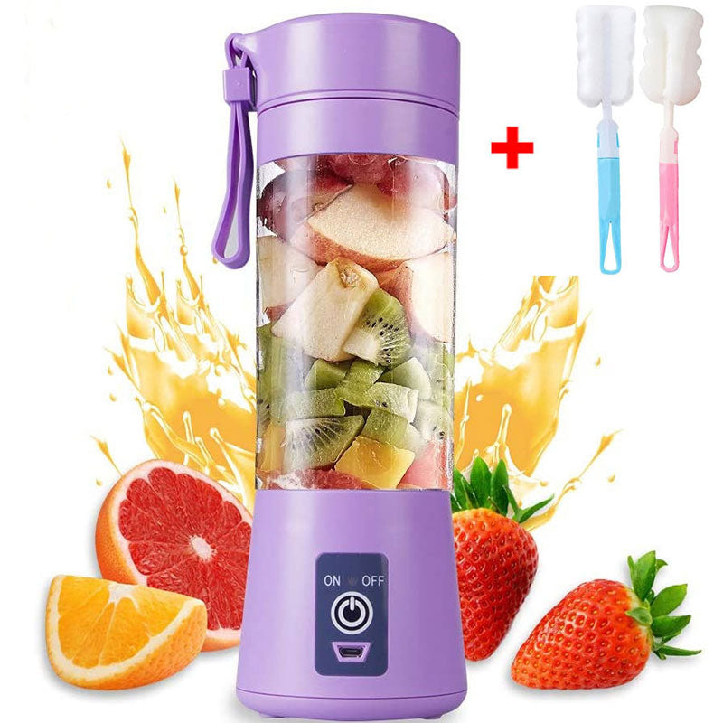 Mini Portable Blender 6 Blades Rechargeable